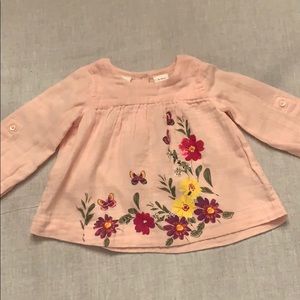 Koala Kids long sleeve floral shirt.